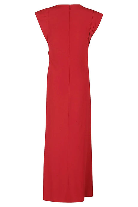 فستان أحمر للنساء من مجموعة صيف 2024