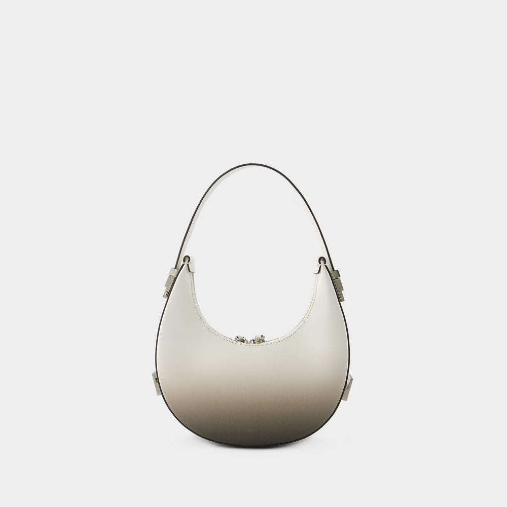 OSOI Chic Mini White Leather Handbag