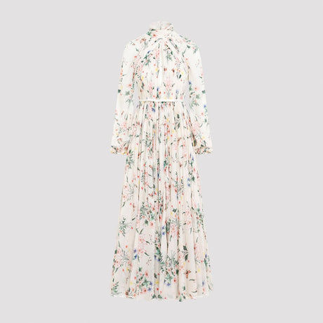 GIAMBATTISTA VALLI Silk Long Dress for Women - Fall/Winter 2024