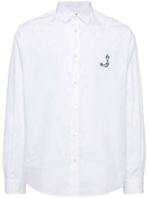 JACQUEMUS Crisp Cotton Logo Shirt