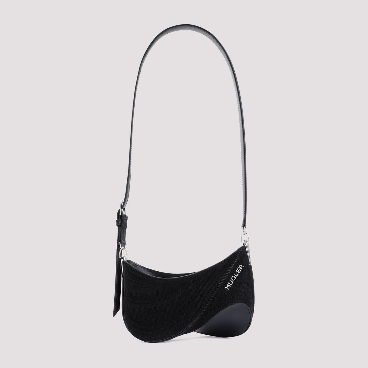 حقيبة يد قطنية سوداء للنساء - مجموعة SS24 - رمز المورد 24P10SA0007211
