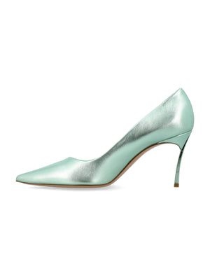 CASADEI Flash Goldust Women's Shoes for SS24 - Green Light
