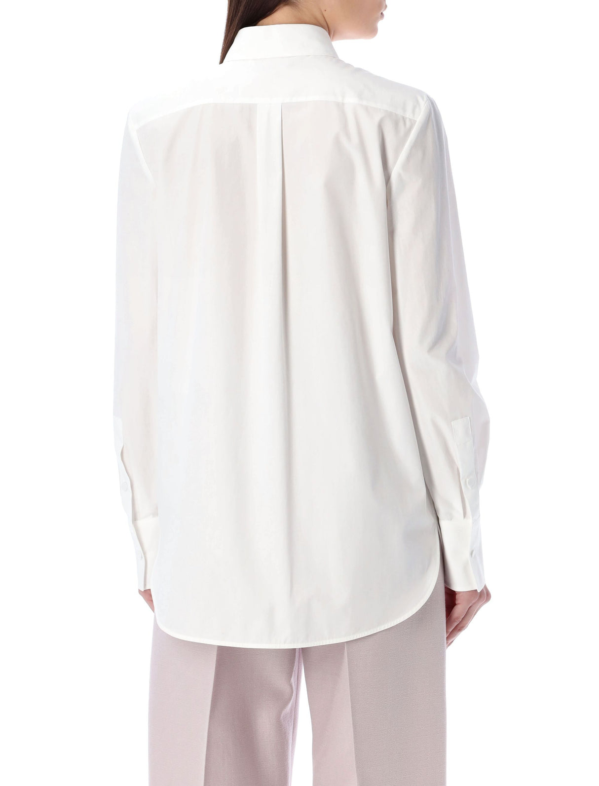 Women's Tuxedo Shirt in Bianco Ottico by Valentino Garavani - SS24 Collection