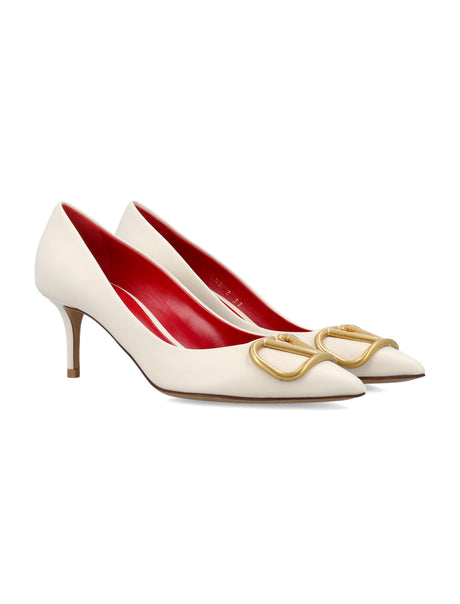VALENTINO GARAVANI Elevate Your Style with Chic VLOGO Pumps - SS24 Collection