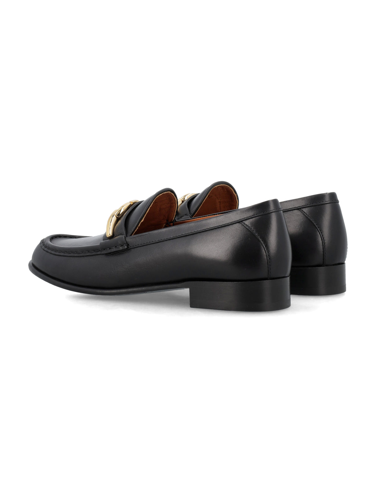 VALENTINO GARAVANI V Logo Loafers in Nero for Women - SS24 Season