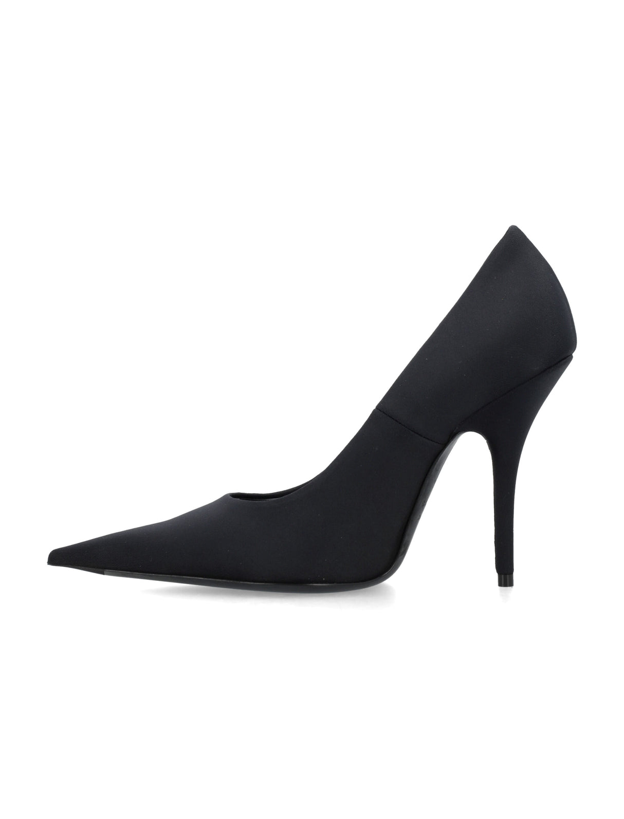 BALENCIAGA Elongated Pointed Toe Matte Spandex Pump for Women