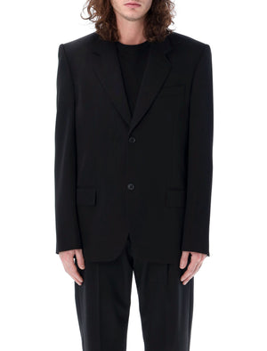 Tailored Black Blazer for Men - Classic Style for SS24