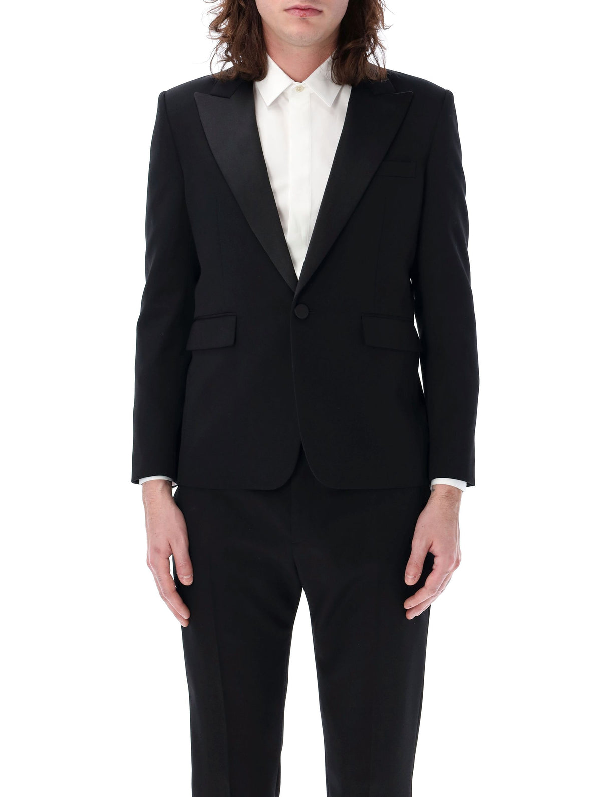 Stylish Black Tuxedo Jacket for Men - Perfect for All Occasions