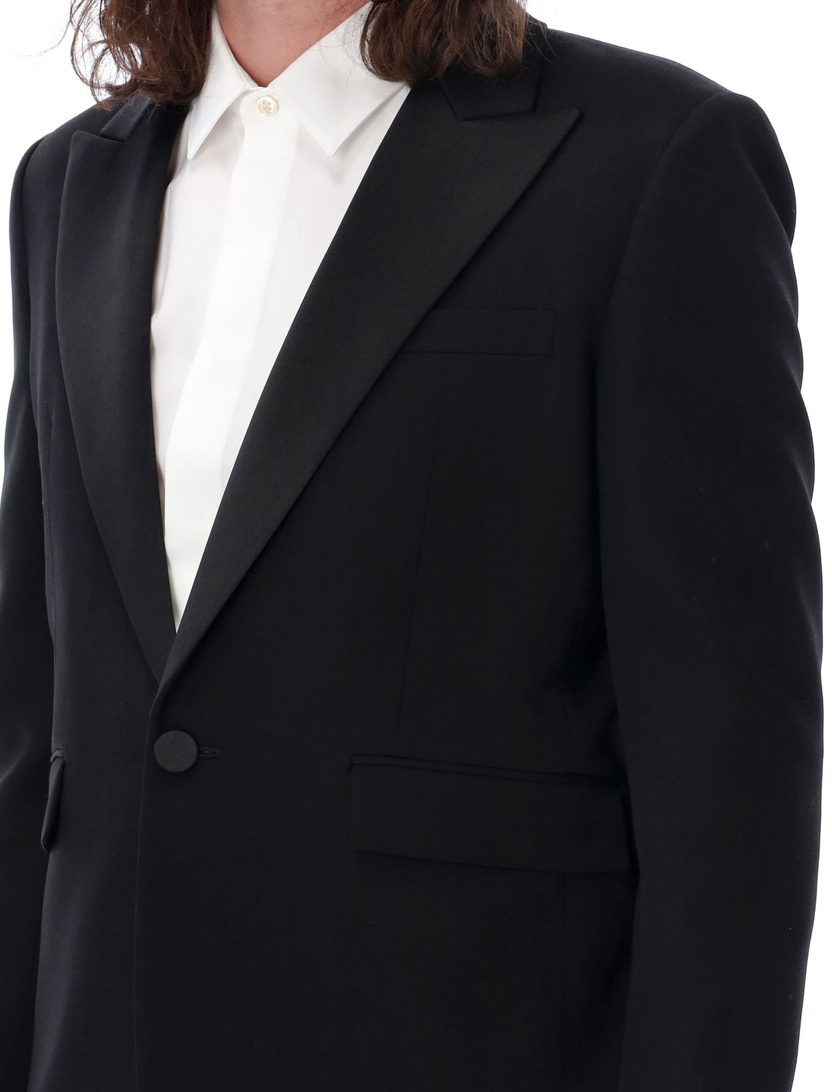 Stylish Black Tuxedo Jacket for Men - Perfect for All Occasions