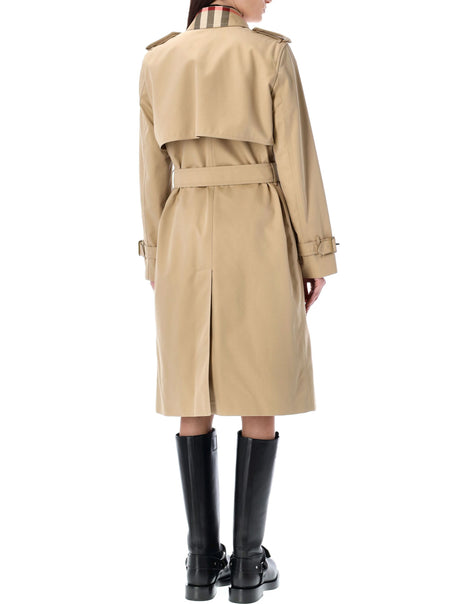 BURBERRY HONEY SANDRIDGE Trench Jacket for Women - SS24 Collection