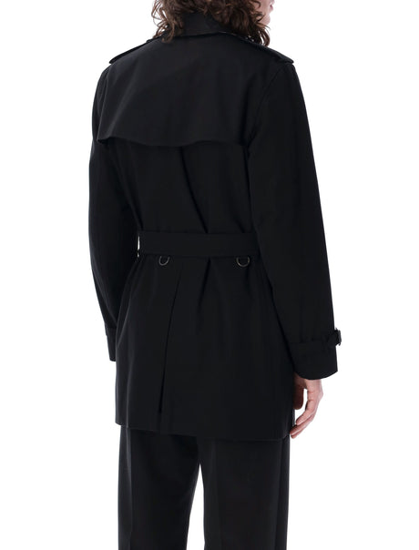 男士短款黑色傳統風衣夾克 SS24季