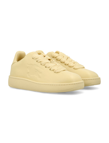 BURBERRY Daffodil Leather Sneakers for Women