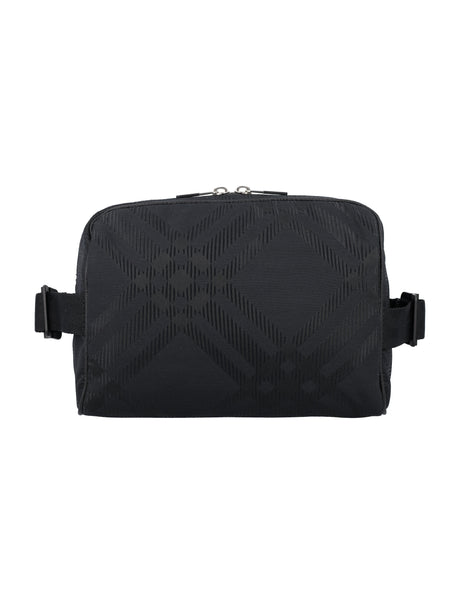 BURBERRY Luxury Checkered Mini Belt Handbag 23cm x 10cm x 16cm
