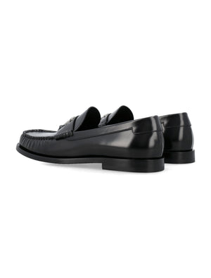 DOLCE & GABBANA Classic Black Loafer for Men - Stylish Slip-On Designs from SS24 Collection