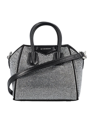 GIVENCHY Sparkling Black Micro Handbag for Women - SS24 Collection