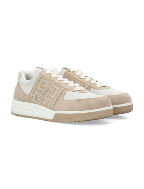 GIVENCHY Men's G4 Low Sneaker in Beige and White for SS24