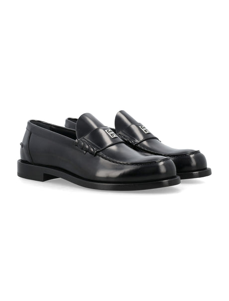 حذاء لوفر فاخر للرجال - أسود كلاسيكي سهل الارتداء