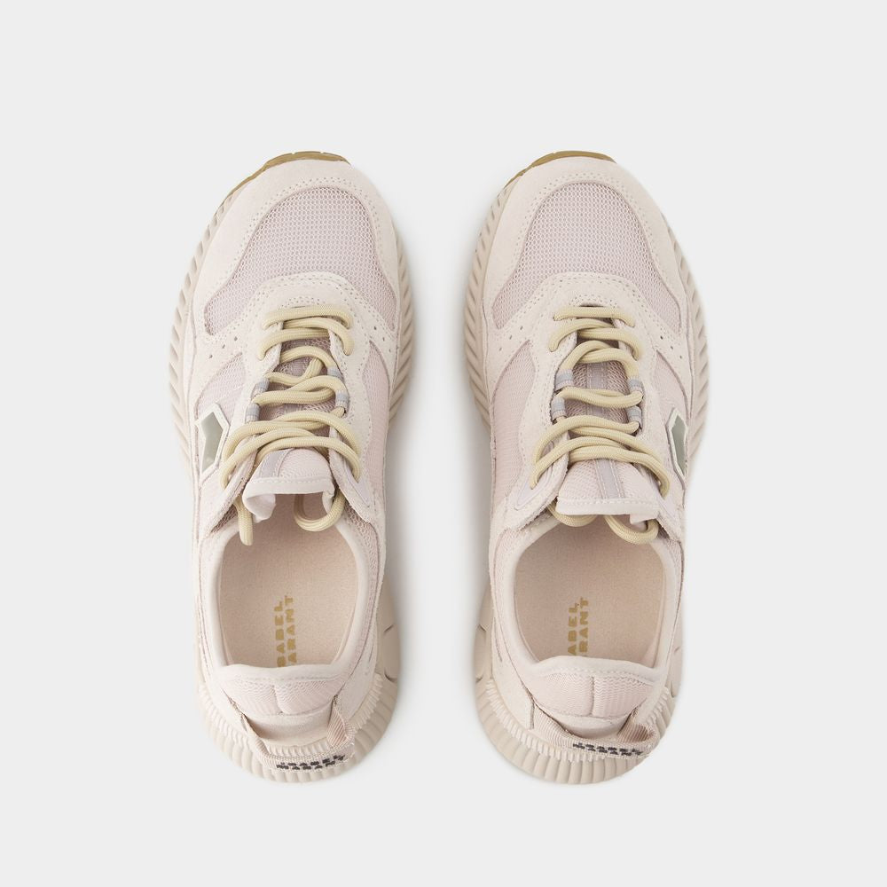 ISABEL MARANT Elevate Your Style with These Luxurious Tan Sneakers for Women