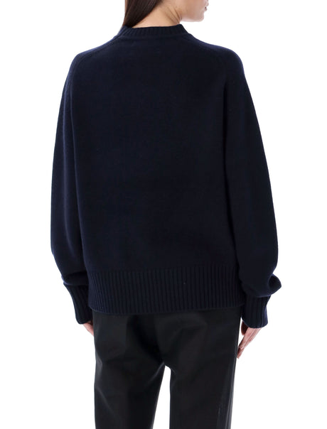 Navy Cashmere Bourgeois Sweater for Men