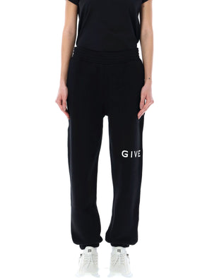 Women's Black Archetype Jogging Pants by Givenchy - SS24 Collection