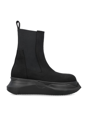 Giày boots cổ ngắn phong cách tối giản màu đen