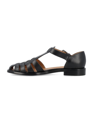 CHURCH'S Women's Leather Kelsey Sandals: Chic and Luxurious