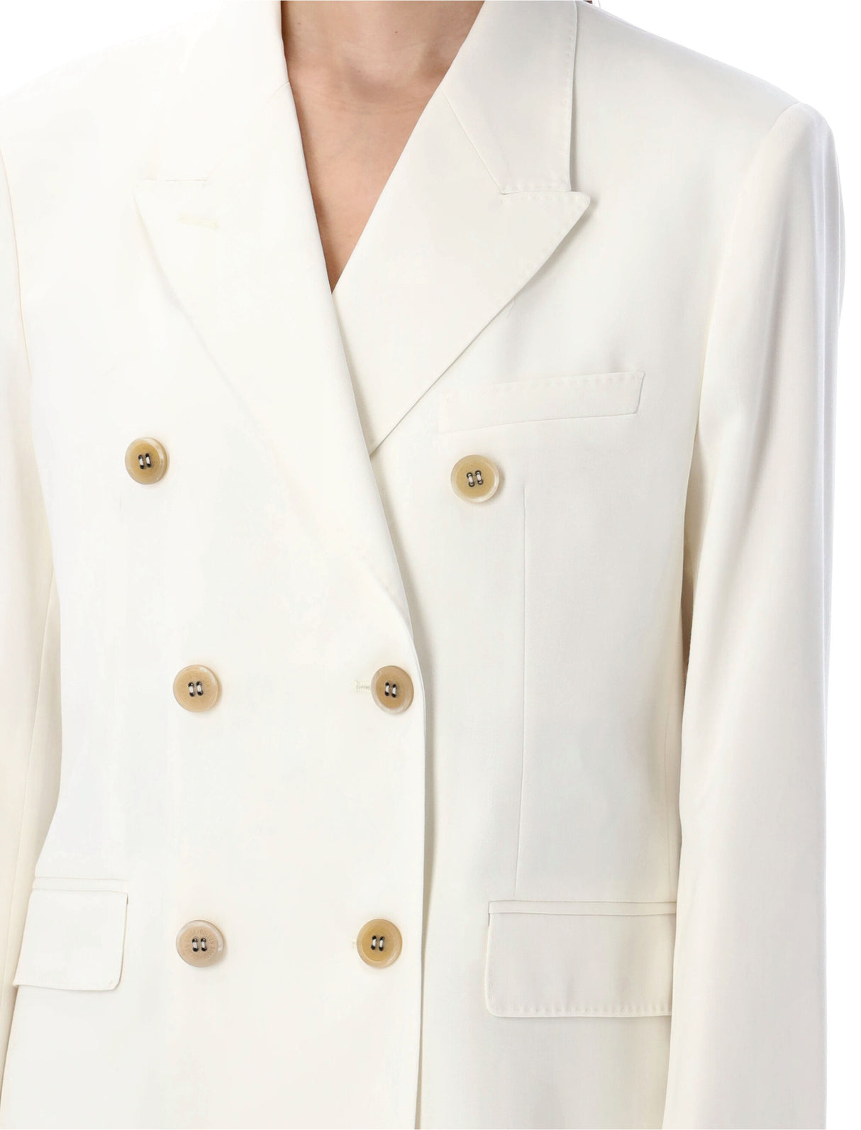 GOLDEN GOOSE Vintage-Inspired Diva Blazer in Artic for Women