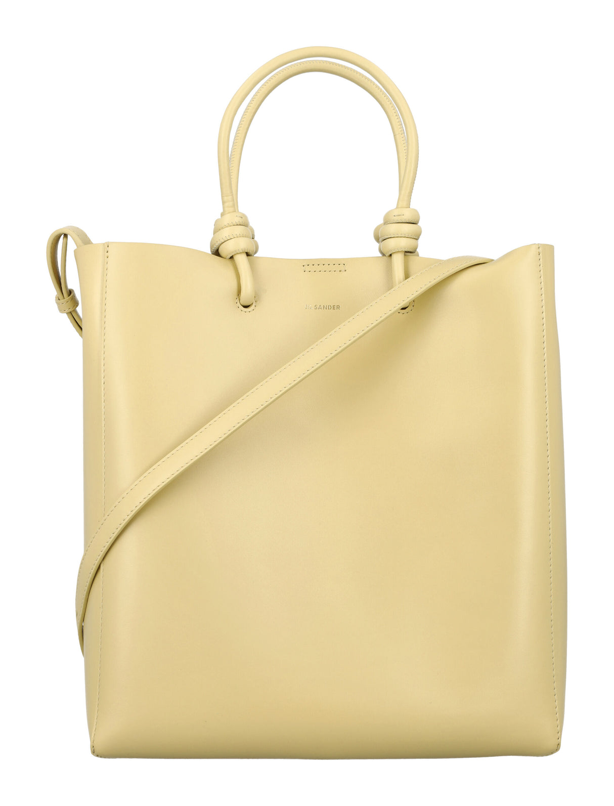 JIL SANDER GIRO MEDIUM Tote Handbag in Oak