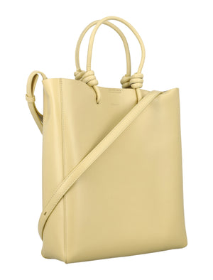 JIL SANDER GIRO MEDIUM Tote Handbag in Oak