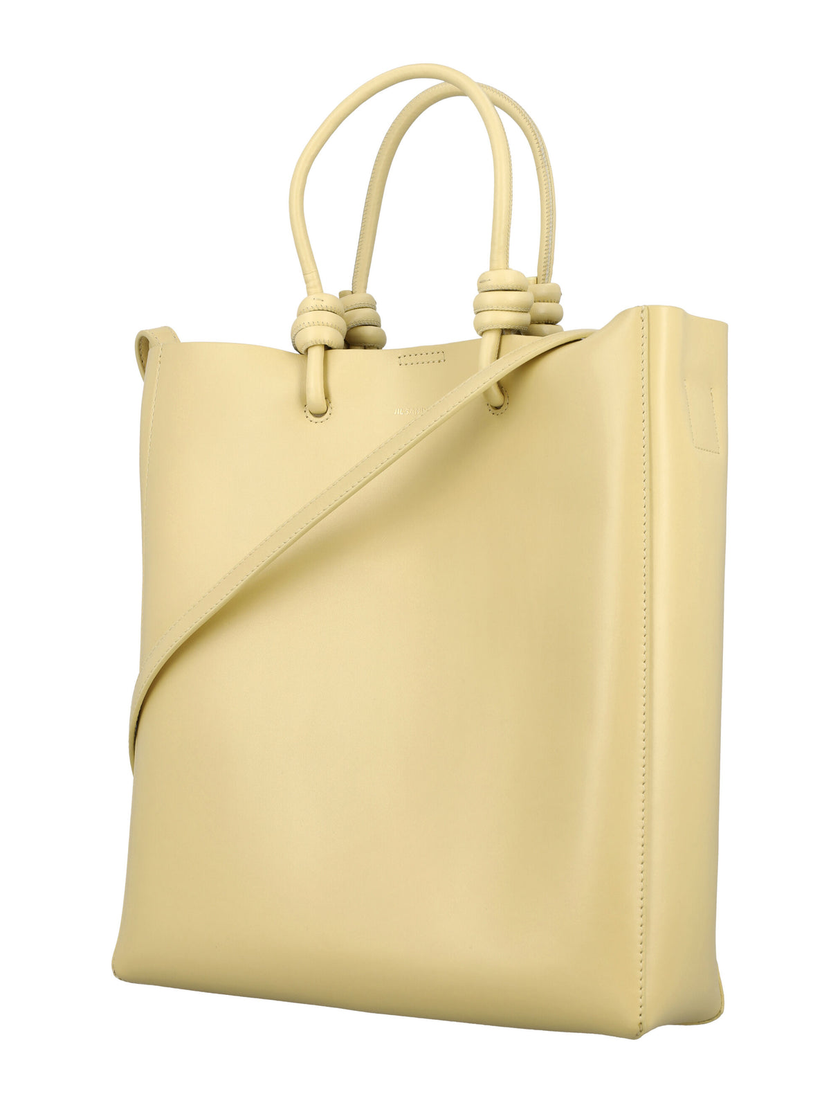 JIL SANDER GIRO MEDIUM Tote Handbag in Oak