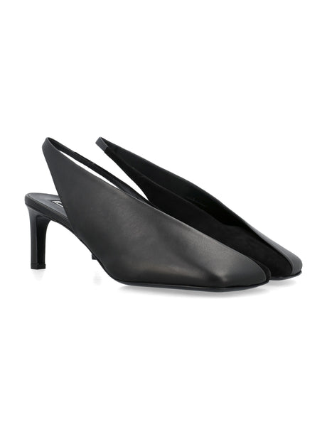 حذاء سلينجباك مع كعب 7.5 سم بتصميم أنيق - مجموعة SS24