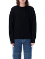 Men's Cotton Knit Sweater with Moon Logo by Marine Serre