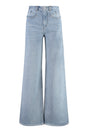 ISABEL MARANT Lemony Wide-Leg Jeans