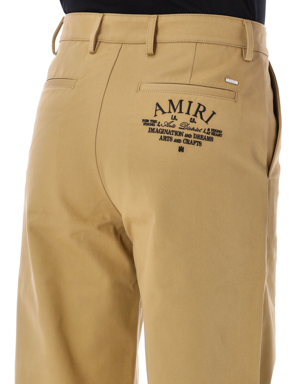 Men's Baggy Chino Pants in Sepiatan by Amiri, SS24