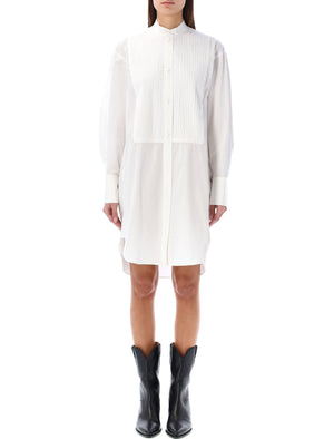 ISABEL MARANT Elegant White Shirt Dress for Women - Perfect for SS24