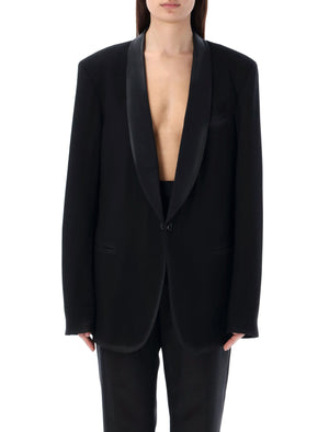 MAISON MARGIELA Sophisticated Black Women's Blazer for SS24 Collection