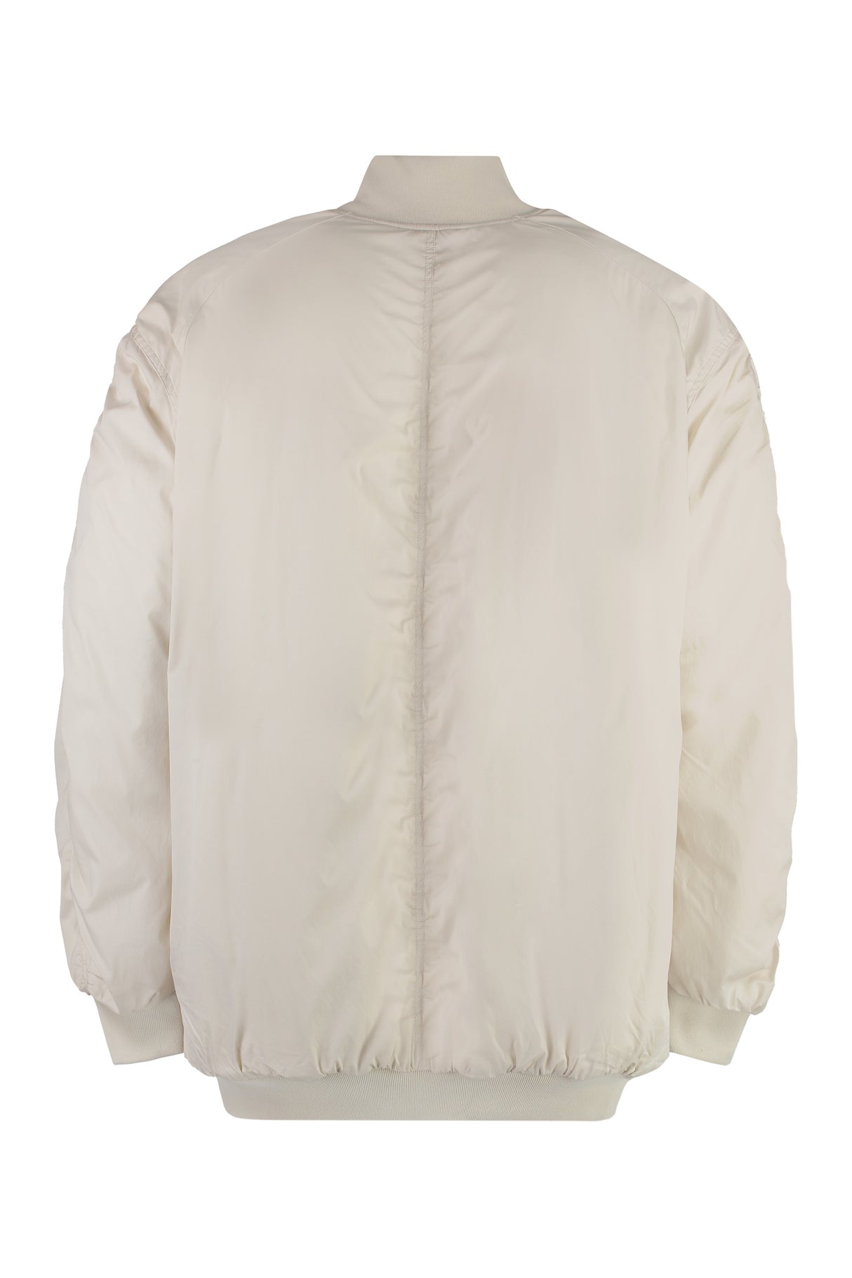 ISABEL MARANT Beige Oversized Bomber Jacket with Ribbed Knit Edges for Men - SS24 Collection