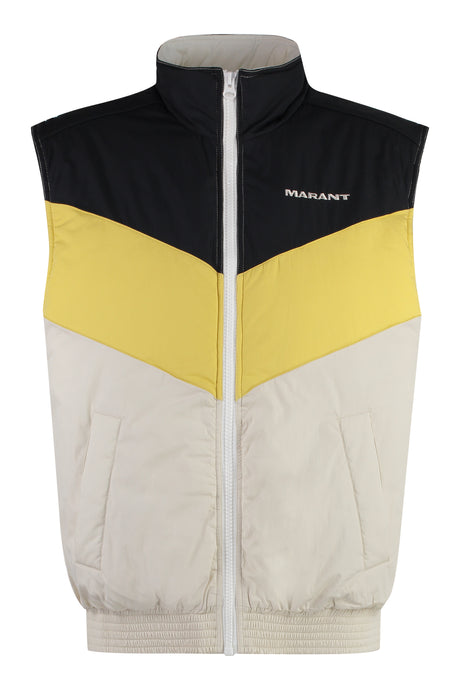 ISABEL MARANT Multicolor Sleeveless Jacket for Men - SS24 Collection