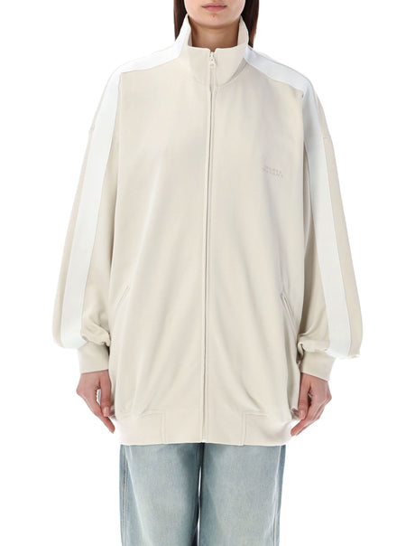 ISABEL MARANT ETOILE Oversized Ecru Track Jacket for Women - SS24 Collection