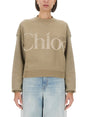 CHLOÉ Classic Logo Sweatshirt for Women - Size S