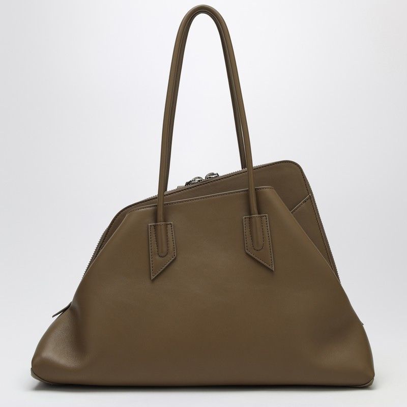 THE ATTICO Medium Camel Luxury Handbag