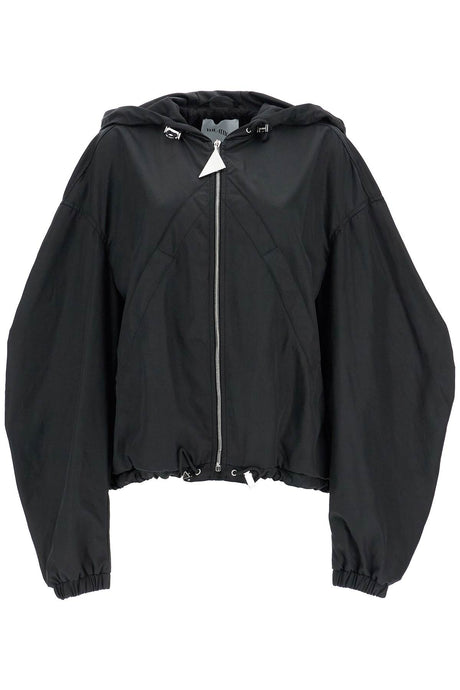 THE ATTICO Hooded Bomber Jacket - Size 40