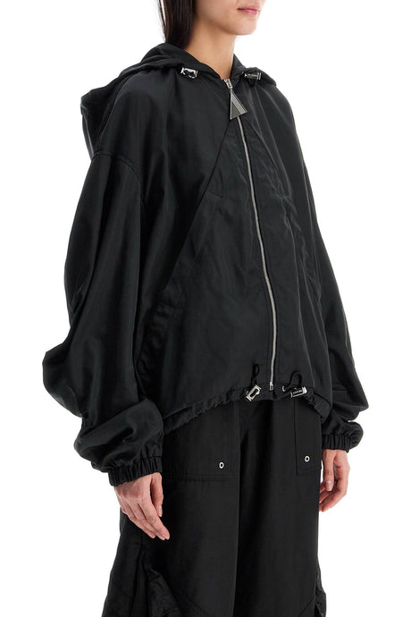 THE ATTICO Hooded Bomber Jacket - Size 40