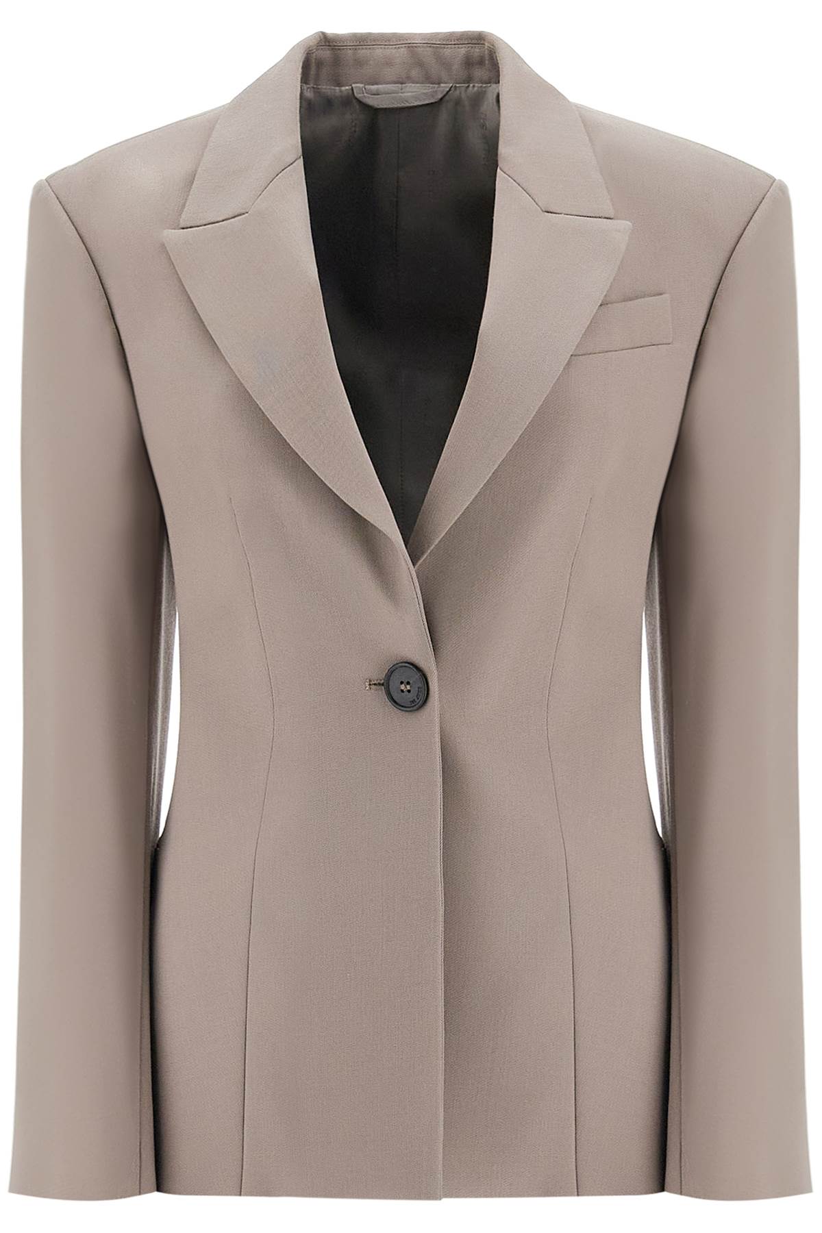 THE ATTICO Stylish Single-Breasted Wool Blazer - Size 38