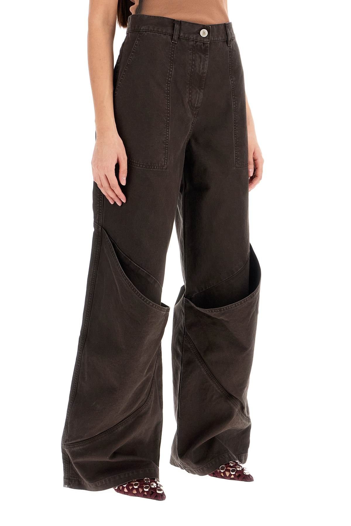 THE ATTICO Baggy Multi-Pocket Pants - Size 26