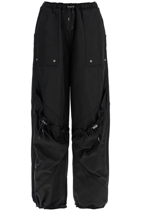 THE ATTICO Oversized Trousers with Elastic Waistband - Regular Fit