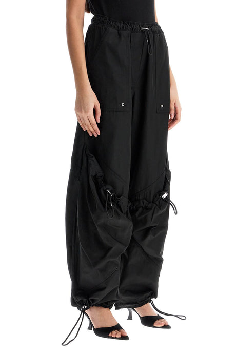 THE ATTICO Oversized Trousers with Elastic Waistband - Regular Fit