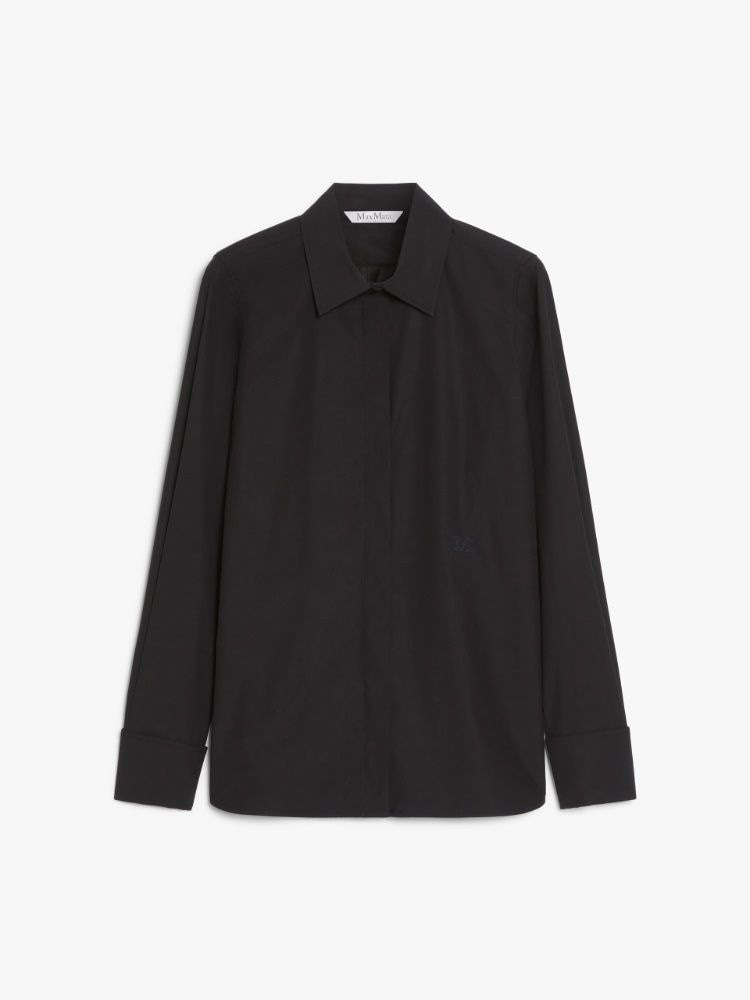 MAX MARA Chic Black Button-Up Shirt for Women