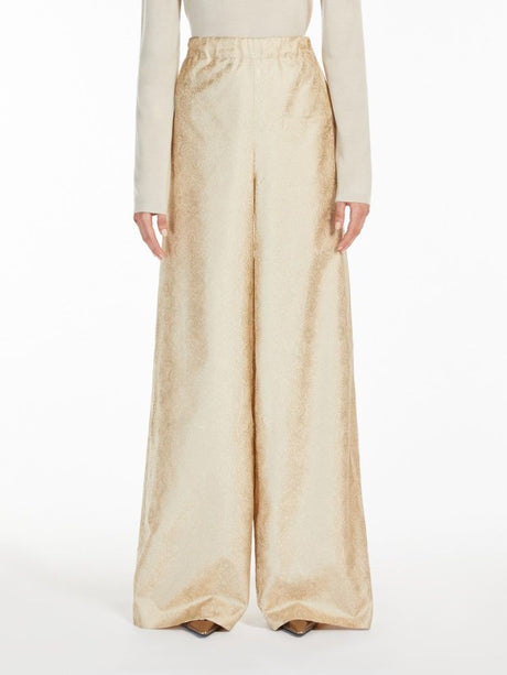 MAX MARA Silk Long Trouser for Women