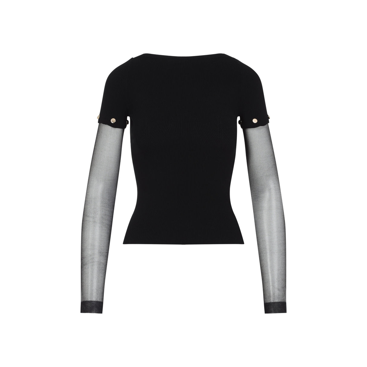 MAX MARA SPORTMAX Transparent Sleeves Mini Top